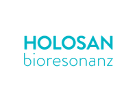 Schriftzug der Holosan Bioresonanz Technologie als modernes Verfahren der Naturheilkunde Wien.